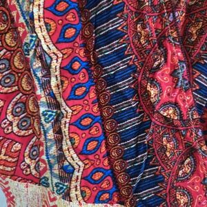 NWT Zesica Bohemian Wrap Dress Sz. L